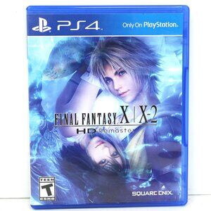 Final Fantasy X/X-2 HD Remaster (Sony PlayStation 4, 2015) Tested and Works!
